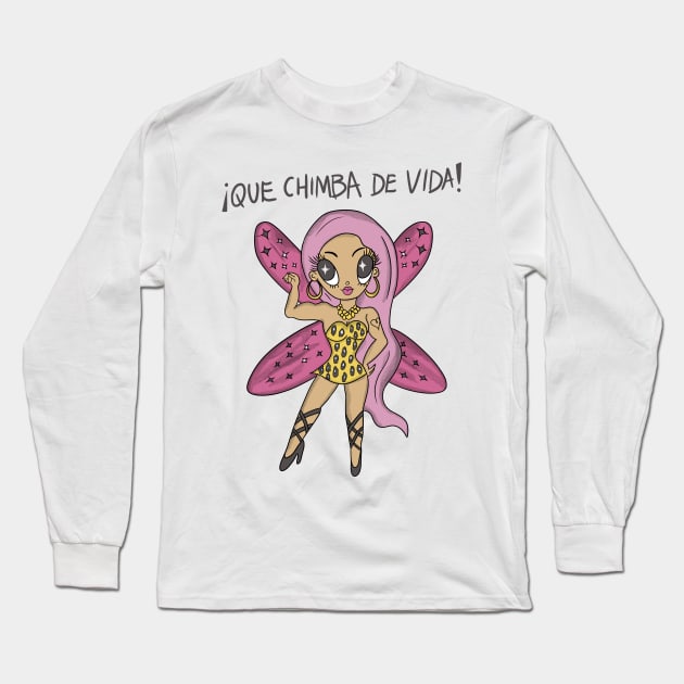 QUE CHIMBA DE VIDA Long Sleeve T-Shirt by sofjac